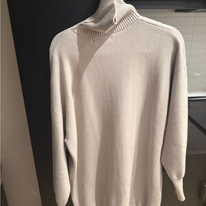 Light Gray Sweater Dress